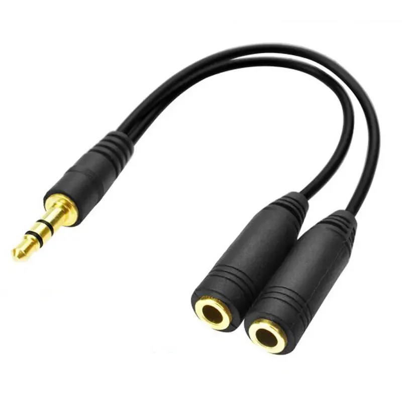 Audio Splitter Y - Разветвитель для наушников, удлинительный кабель 3,5