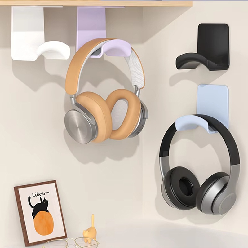 Headphone Stand Desk - Универсальная пластиковая настенная подставка для наушников,