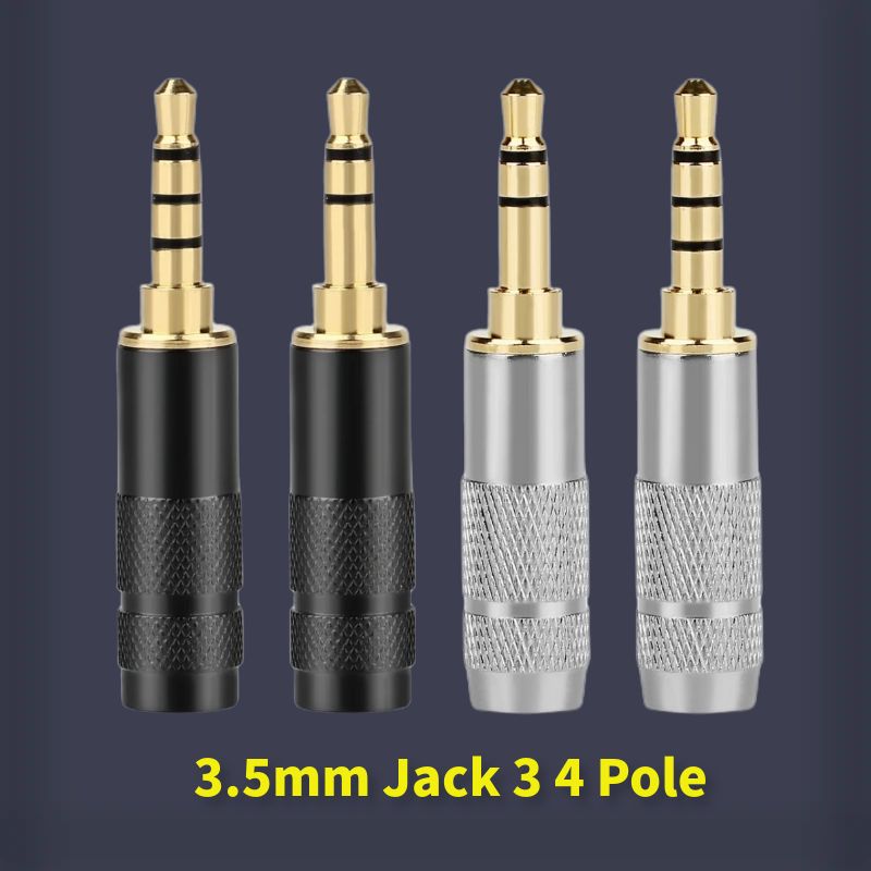Cable Extension 3.5 - Аудиоразъем DIY 3,5 мм, 3, 4-полюсный