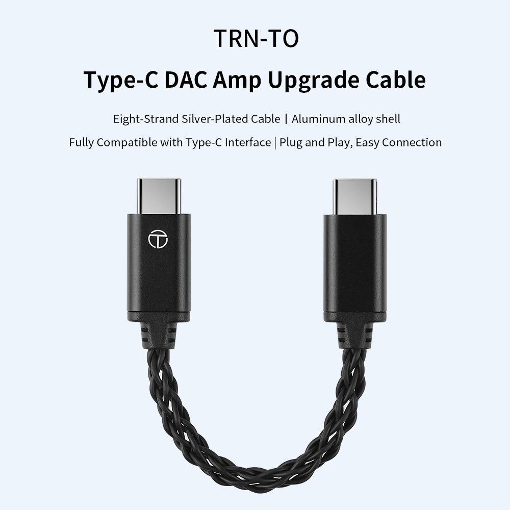Usb C Earphone - TRN в конверсионную линию Type-C Кабель