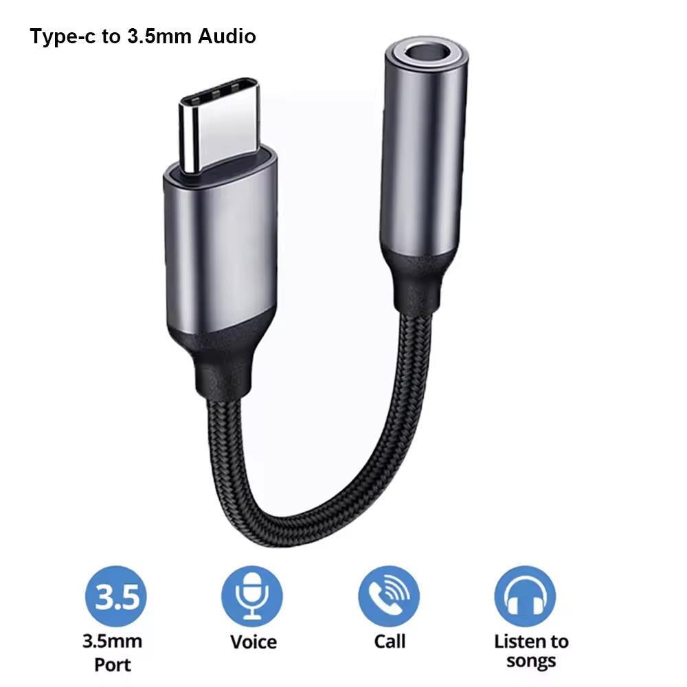 Audiophile Headphone Wired - Аудиоадаптер USB-C 3,5 мм, USB Type-C
