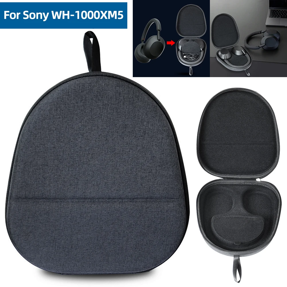 Жесткий чехол из ЭВА для наушн – обзор и цена Sony Headphone Wh-1000Xm5