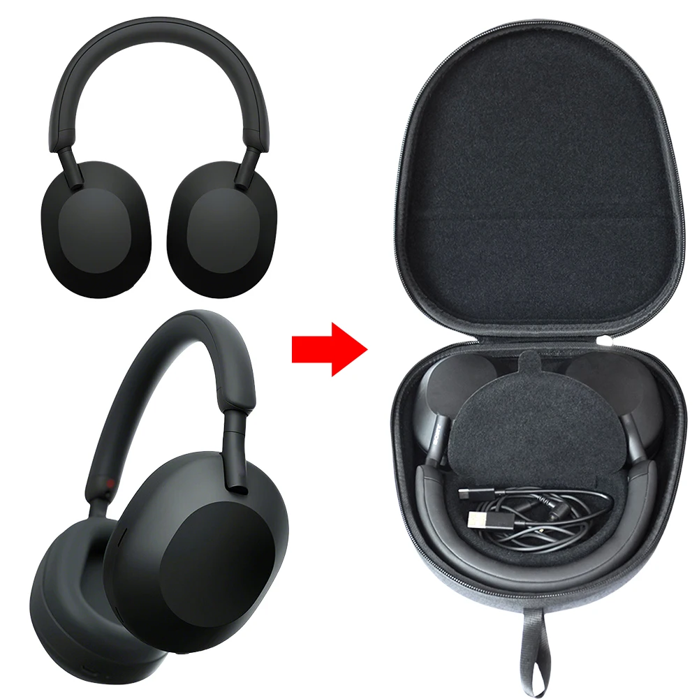 Жесткий чехол из ЭВА для наушн – обзор и цена Sony Headphone Wh-1000Xm5