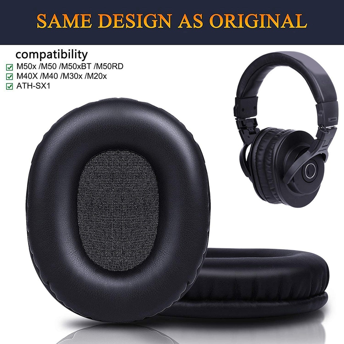 Сменные амбушюры для наушников – обзор и цена Audio Technica Headphone Ath-M20X