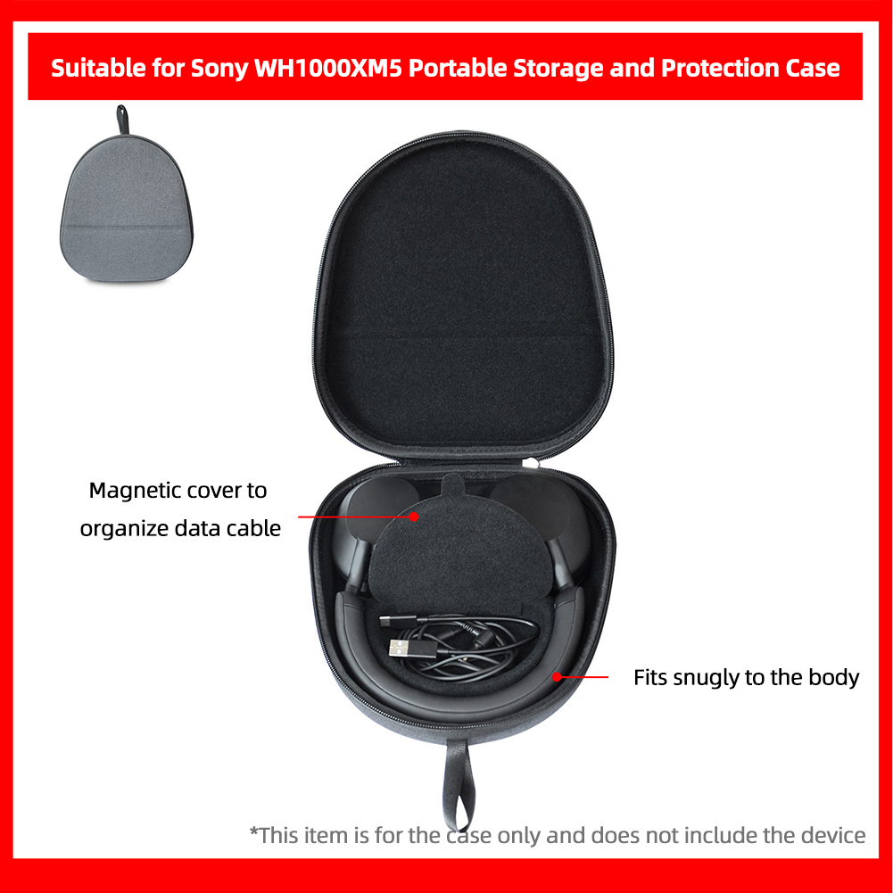 Жесткий чехол для переноски, п – обзор и цена Sony Headphone Wh-1000Xm5