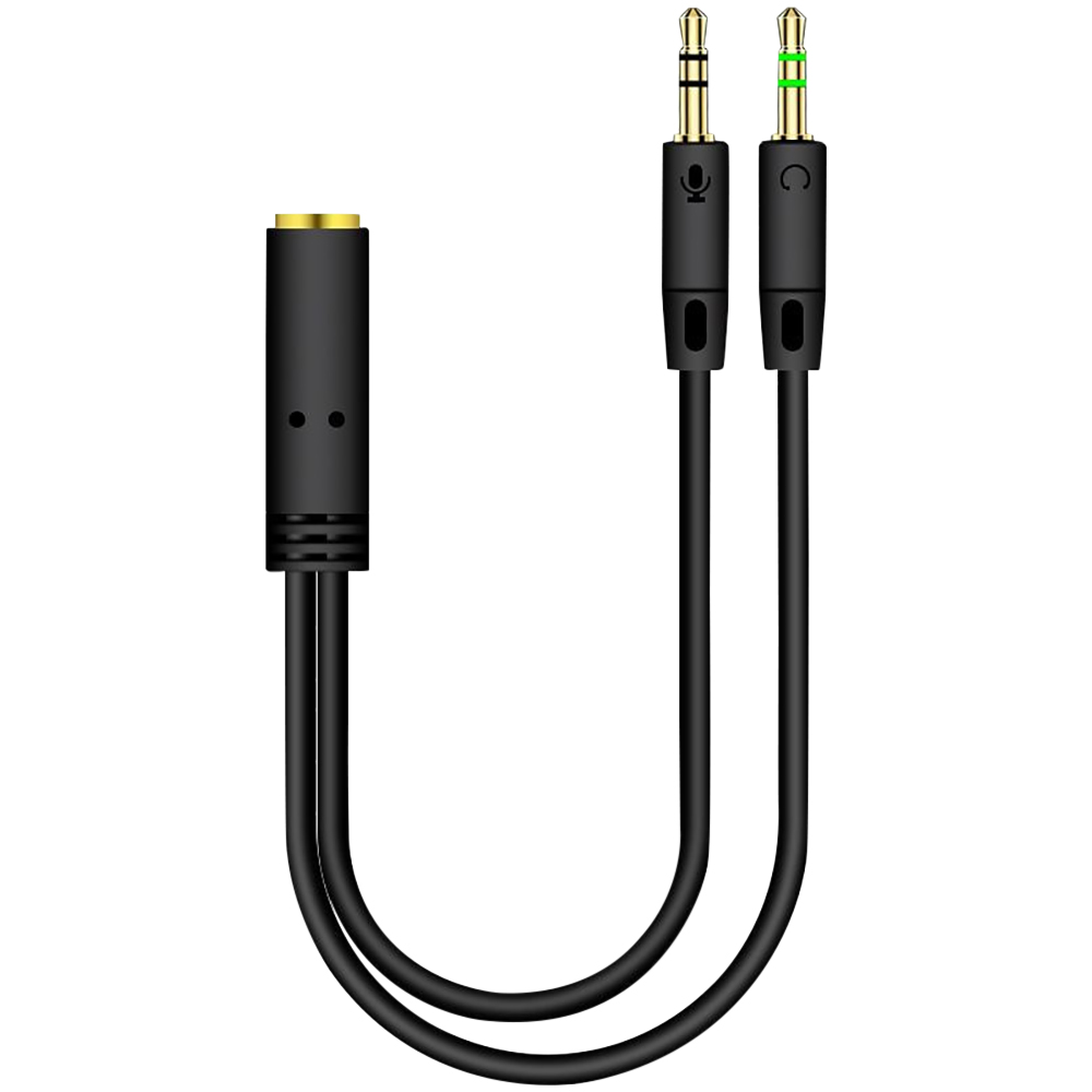 Разъем 3,5 мм, 2 штекера на 1  – обзор и цена Audio Splitter Y